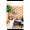 Seabrook in Orange Rust Off White TA20206 Wallpaper