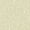 Wallquest RY31505 Scallop Medallion Sand Dunes Wallpaper