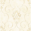 Seabrook Wallpaper in Brown, Off White MK21505