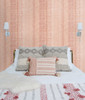 Wallquest RY31001 Tikki Natural Ombre Pink Sunset