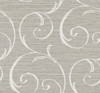 Seabrook Wallpaper in Gray, White LD82008
