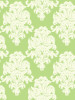 Seabrook Wallpaper in Green, White TA20104