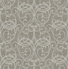 Seabrook wallpaper in Brown, Off White MT81118