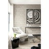 Seabrook wallpaper in Brown, Off White MT81118