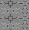 Brewster 2704-21806 For Your Bath III Matrix Black Geometric Wallpaper