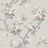 Fine Décor by Brewster 2900-40764 Medley Chinoiserie Stone Floral Wallpaper