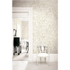 Seabrook Wallpaper in Blue, Off White LD80802