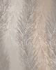 Decorline by Brewster 2735-23343 Wheaton Bronze Leaf Wave Wallpaper