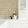 A-Street Prints by Brewster 2793-24716 Blissful Honey Harlequin Wallpaper