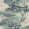 Seabrook wallpaper in Green, Neutrals, Purple, Wine LG90609