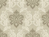 Kenneth James by Brewster 2765-BW40105 Geo Adela Neutral Twill Damask Wallpaper