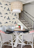 Chesapeake by Brewster 3113-12011 Seaside Living Oceania Navy Sea Creature Wallpaper