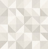 A-Street Prints by Brewster 2697-22625 Puzzle Light Grey Geometric Wallpaper