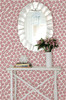 Brewster 2657-22225 Allison Pink Floral Wallpaper