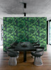 Kenneth James by Brewster PS40104 Palm Springs Endless Summer Dark Green Palm Wallpaper