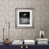 A-Street Prints by Brewster 2697-22638 Cosmos Light Grey Dot Wallpaper