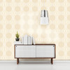 A-Street Prints by Brewster 2697-22633 Optic Gold Geometric Wallpaper