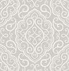 2716-23816 Heavenly Taupe Damask Wallpaper Modern Damask Unpasted Non Woven Material Eclipse Collection from A-Street Prints by Brewster Made in Great Britain