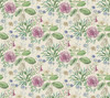 York Midsummer Floral Wallpaper Pink TL1917 Handpainted Traditionals