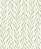 York Magnolia Home 3 Willow Wallpaper, Green