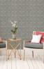 York Wallcoverings GM7597 The Twist Wallpaper Grey