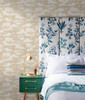 York Wallcoverings SS2527 Silhouettes Cloud Cover Wallpaper Metallic Gold