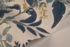 York Peacock Wallpaper Blue/White RI5173 Rifle Paper Co.