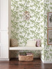 York Wallcoverings FH4036 Creeping Fig Vine Wallpaper Green