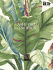 York AT7050 Tropics Bali Leaves Wallpaper white, light to dark green, yellow, tan