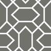 RoomMates RMK9069WP Modern Geometric Dk Peel & Stick Wallpaper Dk Grey