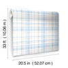 York Wallcoverings KI0532 A Perfect World Polka Dot Plaid Wallpaper