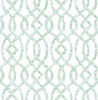A-Street Prints by Brewster 2793-24726 Ethereal Sea Green Trellis Wallpaper