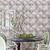A-Street Prints by Brewster 2793-24703 Alchemy Purple Geometric Wallpaper