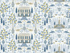 York Camont Wallpaper Indigo RI5108 Rifle Paper Co.