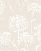 Brewster 2811-24578 Advantage Carolyn Cream Dandelion Wallpaper Cream