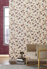 York Wallcoverings OG0591 Antonina Vella Elegant Earth Eucalyptus Trail Wallpaper Rust