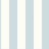 York Wallcoverings Stripes Resource Library SA9176 3" Stripe Wallpaper Blue/White