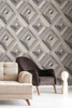 York Wallcoverings UC3834 Modern Art Wynwood Geometric Wallpaper Gray