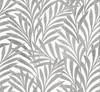 York Wallcoverings HC7502 Tea Leaves Stripe Wallpaper Cream/Black
