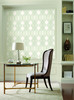 York Ettched Lattice Wallpaper Green TL1913 Handpainted Traditionals