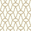 RoomMates RMK9121WP Trellis Peel & Stick Wallpaper Gold