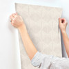 York Wallcoverings SS2567 Silhouettes Palm Thatch Wallpaper Gray