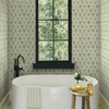 York Hawthorne Wallpaper Blue/Green RI5132 Rifle Paper Co.