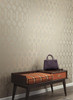York Wallcoverings Y6221201 Black and White Resource Library Modern Classic Pattern Viva Lounge Wallpaper Beige Gold