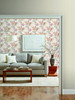 York Handpainted Songbird Wallpaper Red TL1929 Handpainted Traditionals