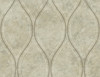 Kenneth James by Brewster 2765-BW402058Geo Eira Light Brown Marble Ogee Wallpaper