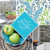 Kitchen & Bath Resource III by Brewster 347-10811 Stegner Green Distressed Texture Wallpaper