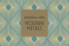York Wallcoverings NW3501 Modern Metals Nazca Wallpaper White/Silver