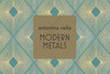 York Wallcoverings NW3501 Modern Metals Nazca Wallpaper White/Silver