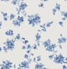 Beacon House by Brewster 2669-21762 Empress Wen Sapphire Festival Floral Wallpaper